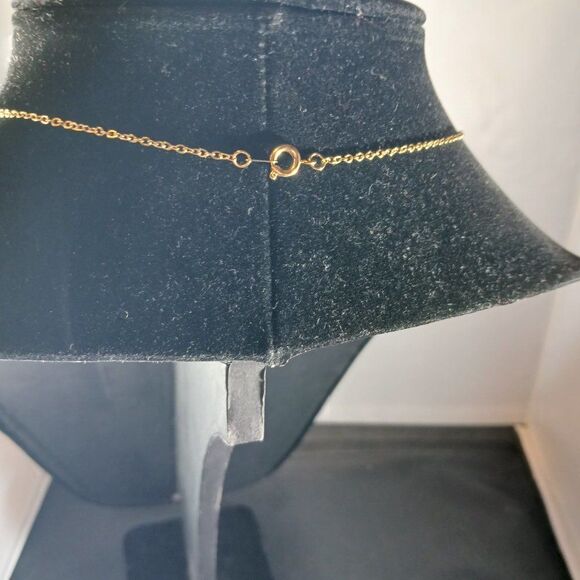 Cross Gold Tone Women's Necklace - Picture 4 of 11